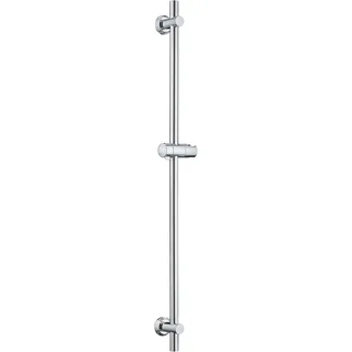 Görbach Duschset Edelstahl Duschstange mit Duschkopfhalterung, 100cm Chrom | Silber