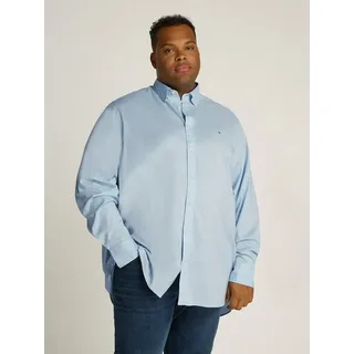 Tommy Hilfiger Big & Tall Langarmhemd »BT - CORE FLEX POPLIN RF SHIRT« TOMMY HILFIGER Big & Tall Calm Blue