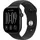 GPS 46 mm Aluminiumgehäuse Schwarz Sportarmband Schwarz S/M