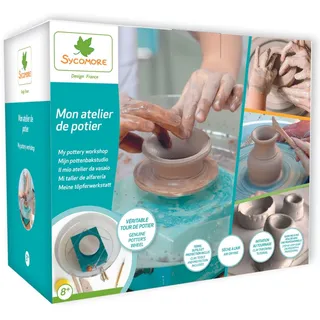 Sycomore CRE5401 Töpferwerkstatt für Kinder, blau