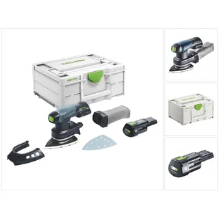 Festool DTSC 400-Basic Akku Deltaschleifer 18 V 100 x 150 mm Brushless + 1x Akku 3,0 Ah + Systainer - ohne Ladegerät