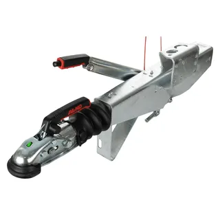 Auflaufvorrichtung AL-KO 161S mit AK161-Kugelkupplung für einen 1600-kg-Anhänger mit Vierkantdeichsel