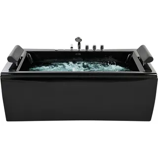 Beliani Montego Whirlpoolbadewanne 172 x 83 cm (206 l, 172 cm, 83 cm)