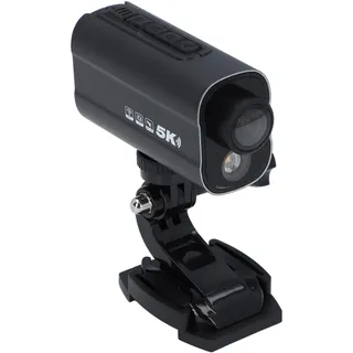Oreilet 5K Motorrad Action Kamera, wasserdichte Fahrradhelm Kamera, EIS Anti Shake 2,4 G WiFi Kabelloses Nachtsicht LED Licht, Fotografie REIT Recorder Camcorder für Fahrräder, Sport
