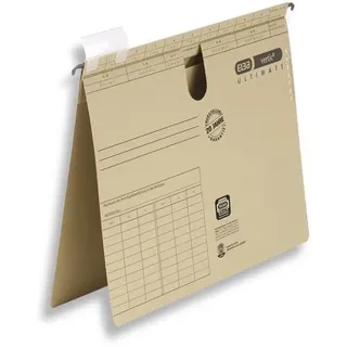 Elba Hängehefter vertic ULTIMATE 100081039 DIN A4 kfm. Heftung braun