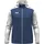 Kapuzenjacke Herren Nachtblau/Weiß/Hellgrau 4XL