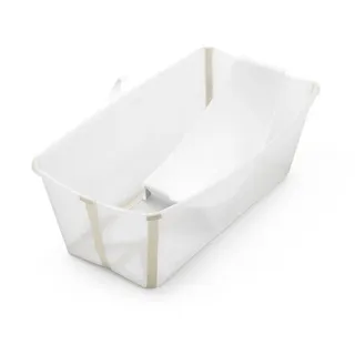 Stokke Flexi Bath® Bundle Sandy Beige inkl. Newborn Support, Beige