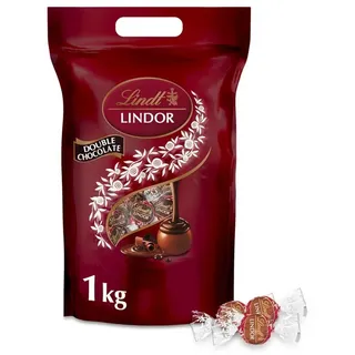 Lindt Lindor Double Chocolate Pralinen 1000 g
