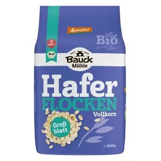 Bauckhof Haferflocken Großblatt 1kg bio