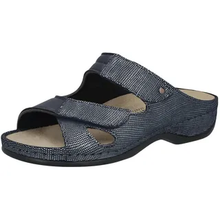 Damen Janna Hausschuh, blau, 39.5 EU