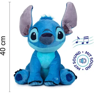 Play By Play - Pluszowa maskotka Disney Stitch 40 cm - Oficjalny produkt - Blau