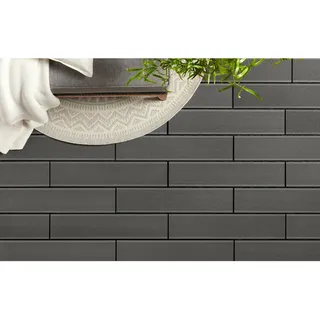 Terrassendiele, Grau, Kunststoff, 13.4x3.3x59.2 cm, Fsc, Bsci, DIN EN ISO 14001, DIN EN ISO 9001, witterungsbeständig, riss- und splitterfrei, Gartenzubehör, Terrassen- & Balkonböden, Terrassenfliesen