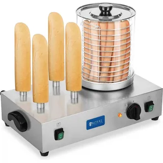 Royal Catering Hot-Dog-Maker - inkl. Toaststangen