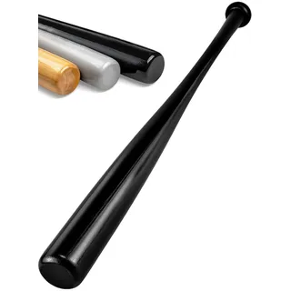 Redfield Baseballschläger aus Holz – 76 cm – DREI Farben zur Auswahl – Schwarz, Grau oder Holz (Schwarz)