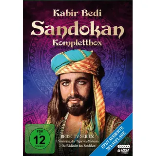 Fernsehjuwelen Sandokan - Komplettbox Neuauflage: Restored Version (Der Tiger von Malaysia & Die Rückkehr des Sandokan) (Fernsehjuwelen) [6 DVDs]