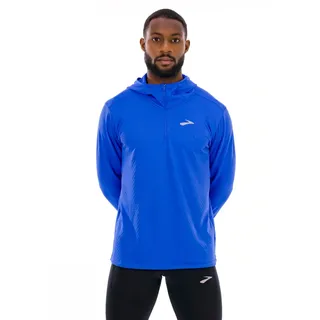 Brooks Notch Thermal 3.0 Herren Kapuzensweater, blau - L