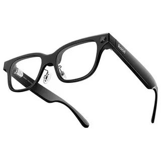 Rokid AI Smart Glasses 12MP Ultra-HD Cam Translation & Open-Ear Audio Sunglasses Augmented Reality Brille Schwarz 32GB Speicher