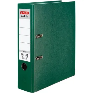 Herlitz maX.file protect Ordner grün Kunststoff 8,0 cm DIN A4