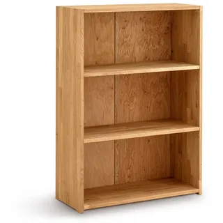 Ordnerregal Wildeiche geölt aus Massivholz 80 cm breit