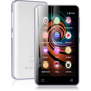 MP3-Player mit Bluetooth 4 Zoll Full Touchscreen (lila)