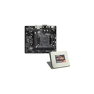 Mainboard Bundle | AMD Ryzen 5 5600X, 6X 3700 MHz, B550M-HDV, 1x M.2 Port, PCIe 4.0 x16, USB 3.1 | Tuning Kit | CSL PC Aufrüstkit