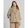 Cosy Cape Jacke Soft Taupe Grey L