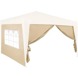 DEUBA Seitenwände für Pavillon Capri 2 Stück 3 x 6 m Beige