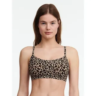 CHANTELLE Softstretch Bustier Animal Print Braun XS/S