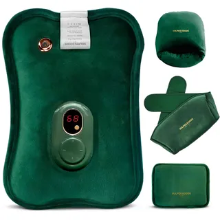 Elektrische Wärmflasche PRO | Kabellos | Anzahl: 1 Stück | Bis zu 10 Std Wärme | Überhizungsschutz | Vulpes Goods  | Vulpes Goods