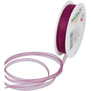 Halbach Organzaband, 5 mm x 50 m, violett