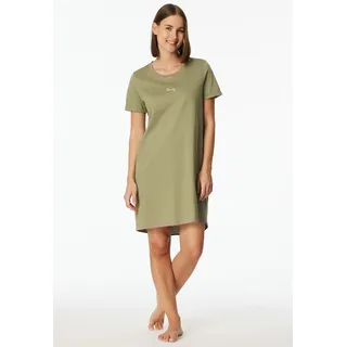 SCHIESSER Nachthemd Casual Essentials grün 40