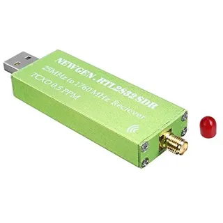 Peowuieu USB-Adapter RTL-SDR RTL2832U + R820T2 + 1Ppm TCXO TV-Tuner-Stick-Empfaenger