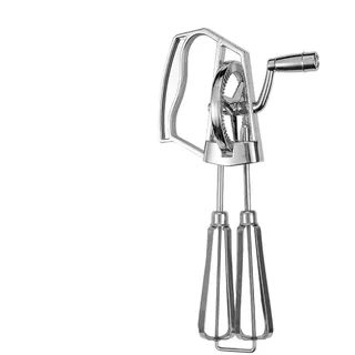 Rührgerät Aus Edelstahl, Mechanischer Handmixer Handkurbel Eierschläger Mit Kurbel Handmixer Für Sahne Eischnee Schlagsahne Kuchenbacken