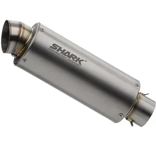 shark performance SHARK exhaust SRC 4 Titan silber, silber