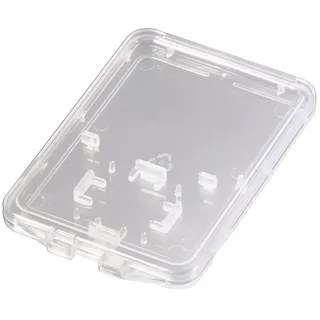 Hama Speicherkarten-Box DuoCase, Transparent