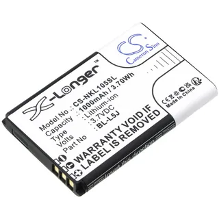 TCTK Akku 1000mAh Kompatibel mit [Nokia] 105 2023 Ersetzt BL-L5J