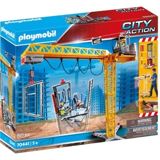 Playmobil City Action RC-Baukran mit Bauteil 70441