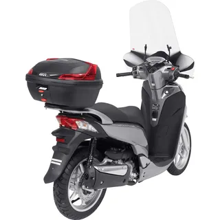 GIVI B47 Blade Monolock® Topcase mit Platte, - Glossy Black / Red - One Size