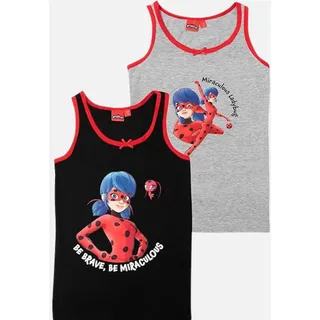 UNITED LABELS Miraculous Unterhemd für Mädchen - Ladybug Kinder Tank Top Hemdchen