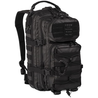 Mil-Tec US Assault Pack Backpack,S,Tactical Black