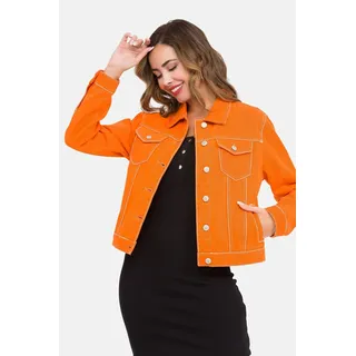 Cipo & Baxx Jeansjacke in orange, – Gr.: L