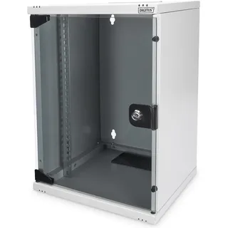 Digitus DN-10-09U 10 Zoll Wandgehäuse 9 HE Lichtgrau (RAL 7035)