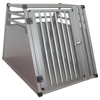 Trendline Hundetransportbox 82 x 65 x 66 cm Grau