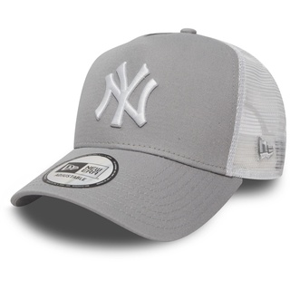 New Era Clean Trucker Cap - Gray White - One Size
