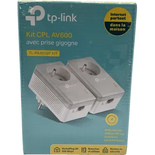 TP-LINK TLPA4015P KIT TP-Link AV600  Powerline Starter Kit HomePlug NEU OVP ✅