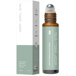 Babulino Zahnungsroller Baby Zahnungsrolle -Lindert auf natürliche Weise Zahnungsbeschwerden, einfache Verwendung, Massage