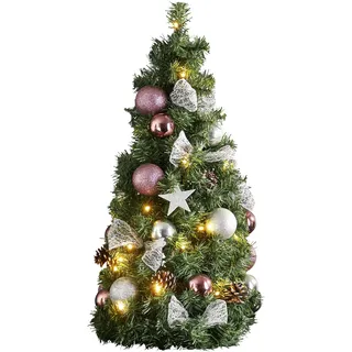 Star Trading Weihnachtsbaum Noel Silber 65 cm