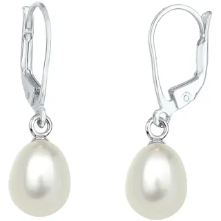 Elli Ohrringe Basic Süßwasserzuchtperle Silber 925
