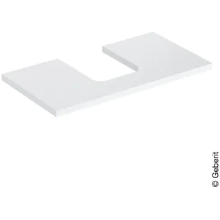 Geberit One 75x3x47cm, w/lack. hochgl., Ausschn mit.