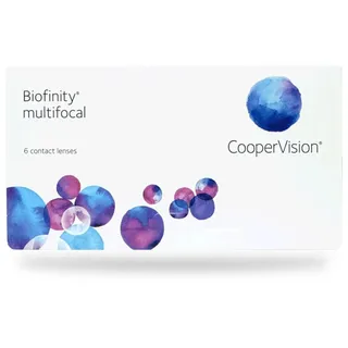 CooperVision Biofinity Multifocal 6 St. / 8.60 BC / 14.00 DIA / -2.75 DPT / Medium ADD
